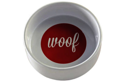 RSPCA Woof Feeding Mat and Bowl for Dogs RSPCA Woof Feeding Mat and Bowl for Dogs